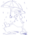 【透過png】雨降り