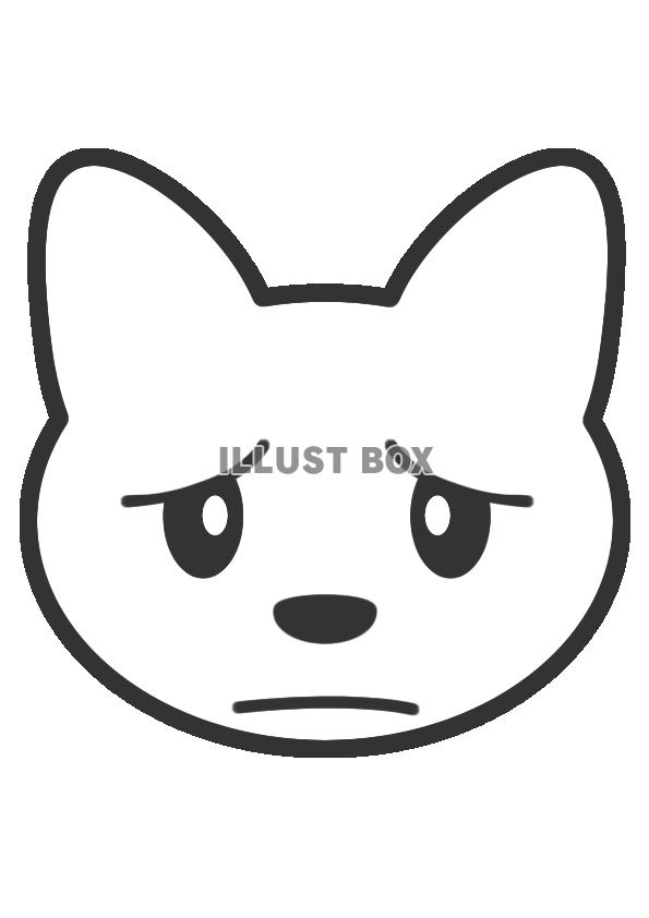 【透過png】ぬりえワンコ3