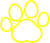肉球アイコン７【透過PNG】