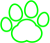 肉球アイコン８【透過PNG】