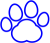 肉球アイコン９【透過PNG】
