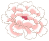 【透過png】和柄素材の花６