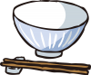 茶碗と箸