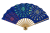 扇子のイラスト　(花火1)　(透過PNG)