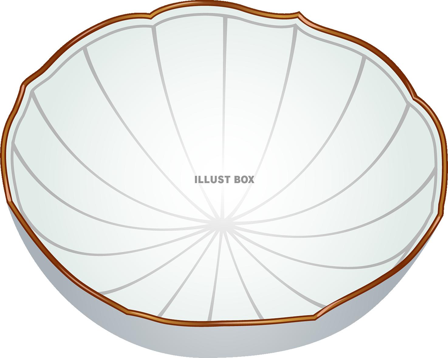 和食用の小鉢（eps・透過png）