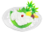 ハモの湯引き（eps・png）