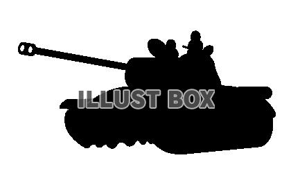 無料イラスト 軍事の戦車のpng透過素材
