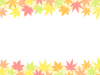 紅葉背景10（png・eps）