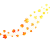 楓の葉と曲線の背景（png・CS4eps）