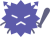 悪玉菌アイコン（png・CSeps）