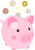 ぶたの貯金箱（png・CSeps）