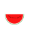半月スイカ　透過ＰＮＧ