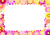 コスモスのフレーム（png・CS4eps）