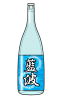 【透過png】日本酒一升瓶4