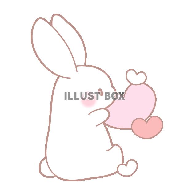 かわいい うさぎのイラスト素材が無料 イラストボックス