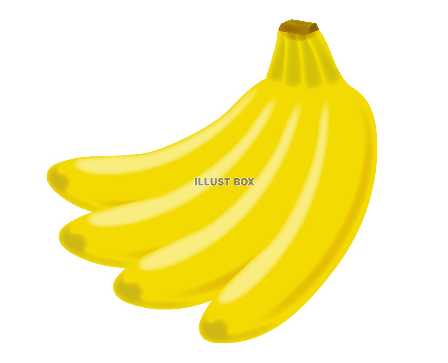 無料イラスト バナナ