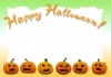 【フレーム】ハロウィンのかぼちゃフレーム01