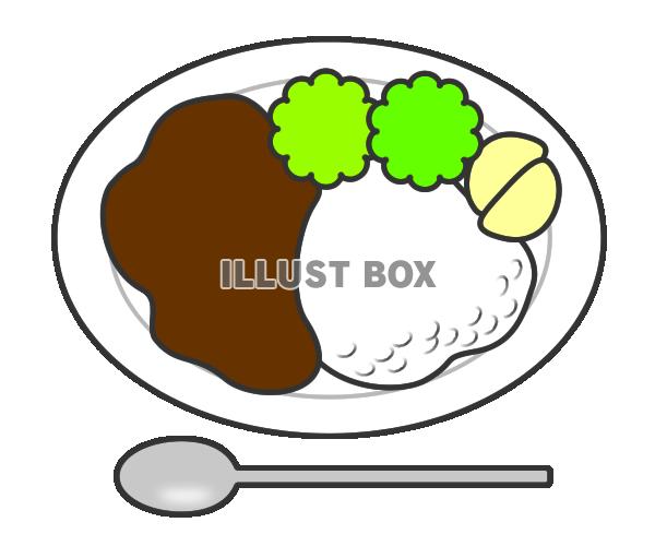 【透過png】カレーライス2