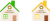 クリスマス用家（png・CSeps）