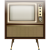 リアルなテレビアイコン（png・CSeps）