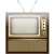 リアルなテレビアイコン（png・CSeps）
