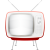 リアルなテレビアイコン（png・CSeps）