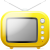 リアルなテレビアイコン（png・CSeps）
