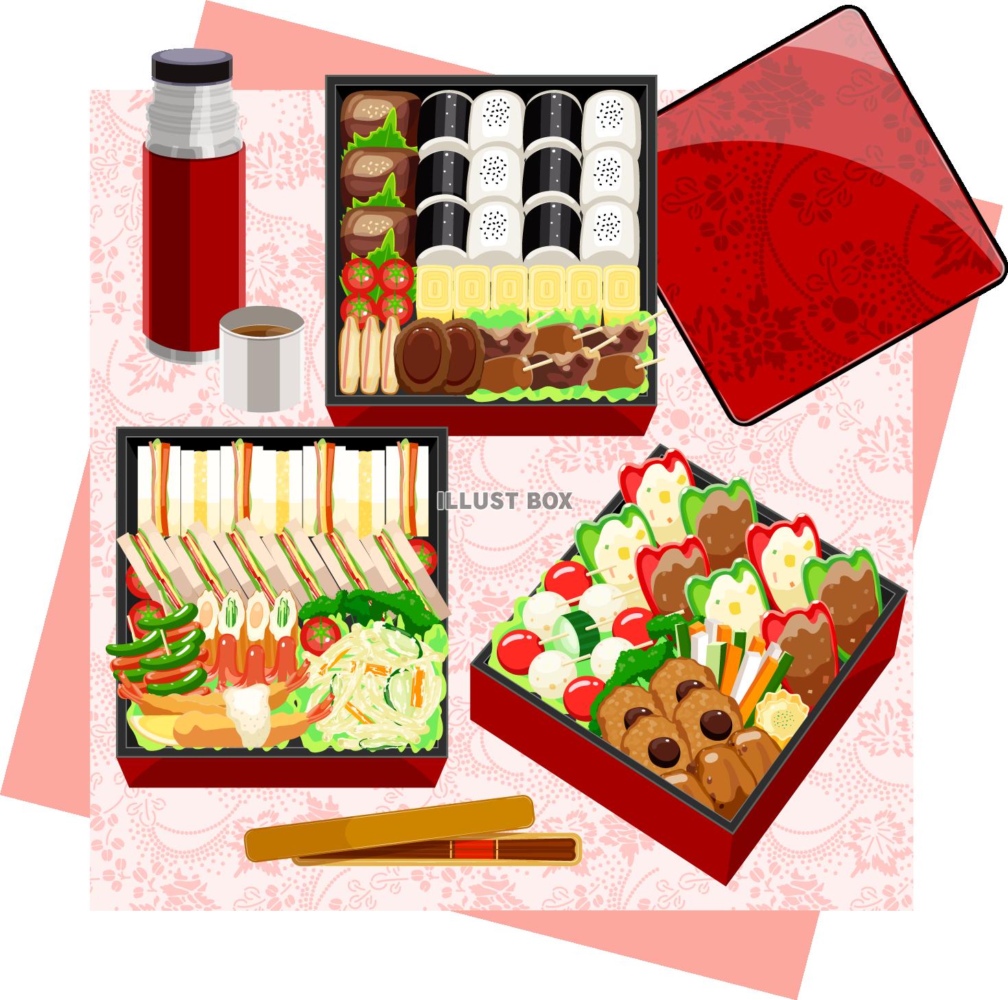 お弁当 イラスト無料