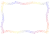 音符フレーム３（五線譜あり）鮮やか【透過PNG】