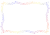音符フレーム３（五線譜なし）鮮やか【透過PNG】