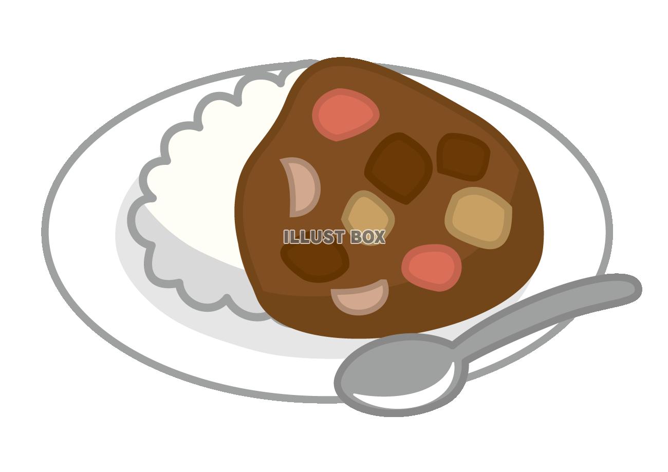 無料イラスト カレーライス