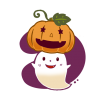 【透過PNG】ハロウィンお化け