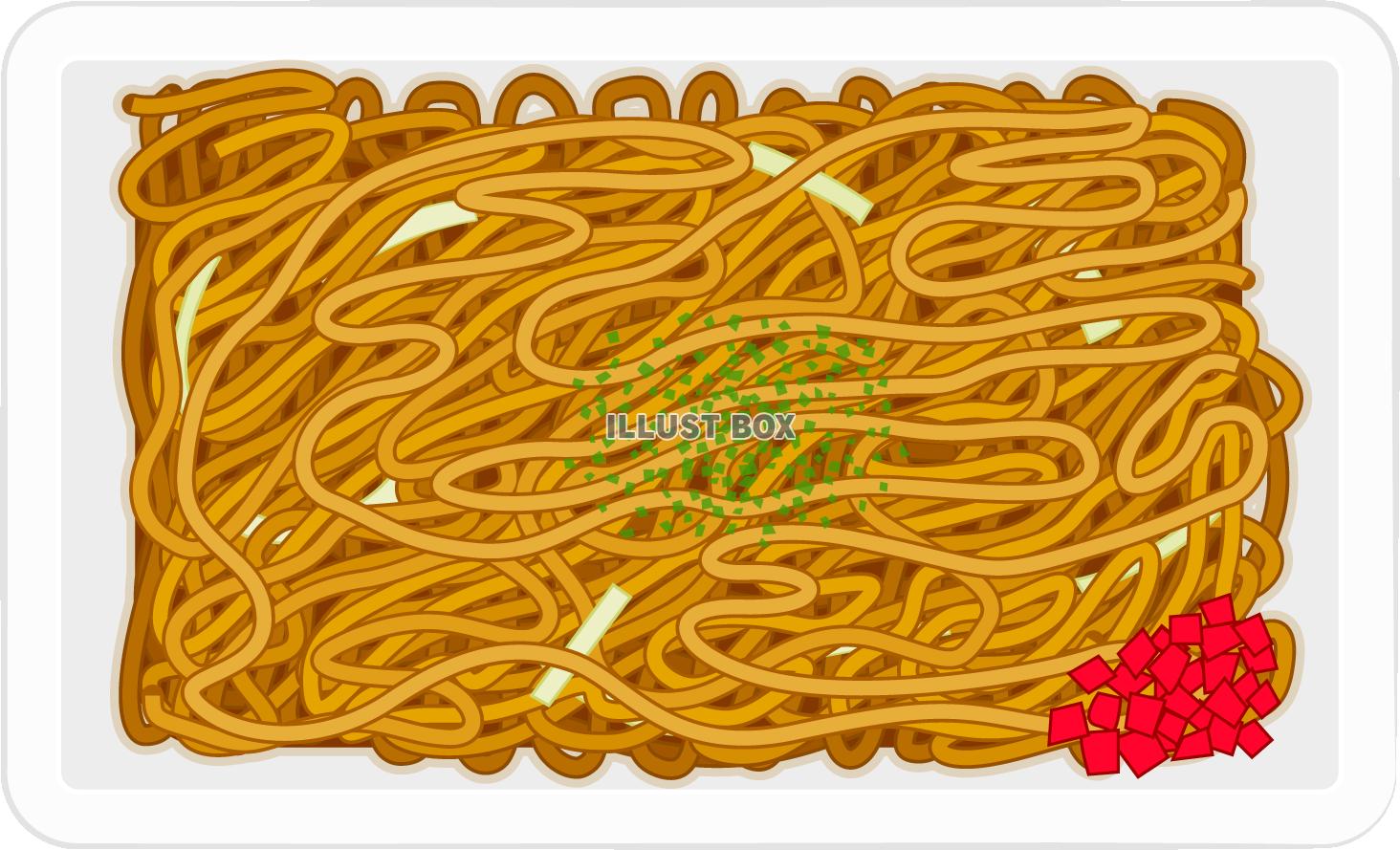 無料イラスト 焼きそば3 Png Cseps