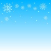 雪の結晶フレーム　１