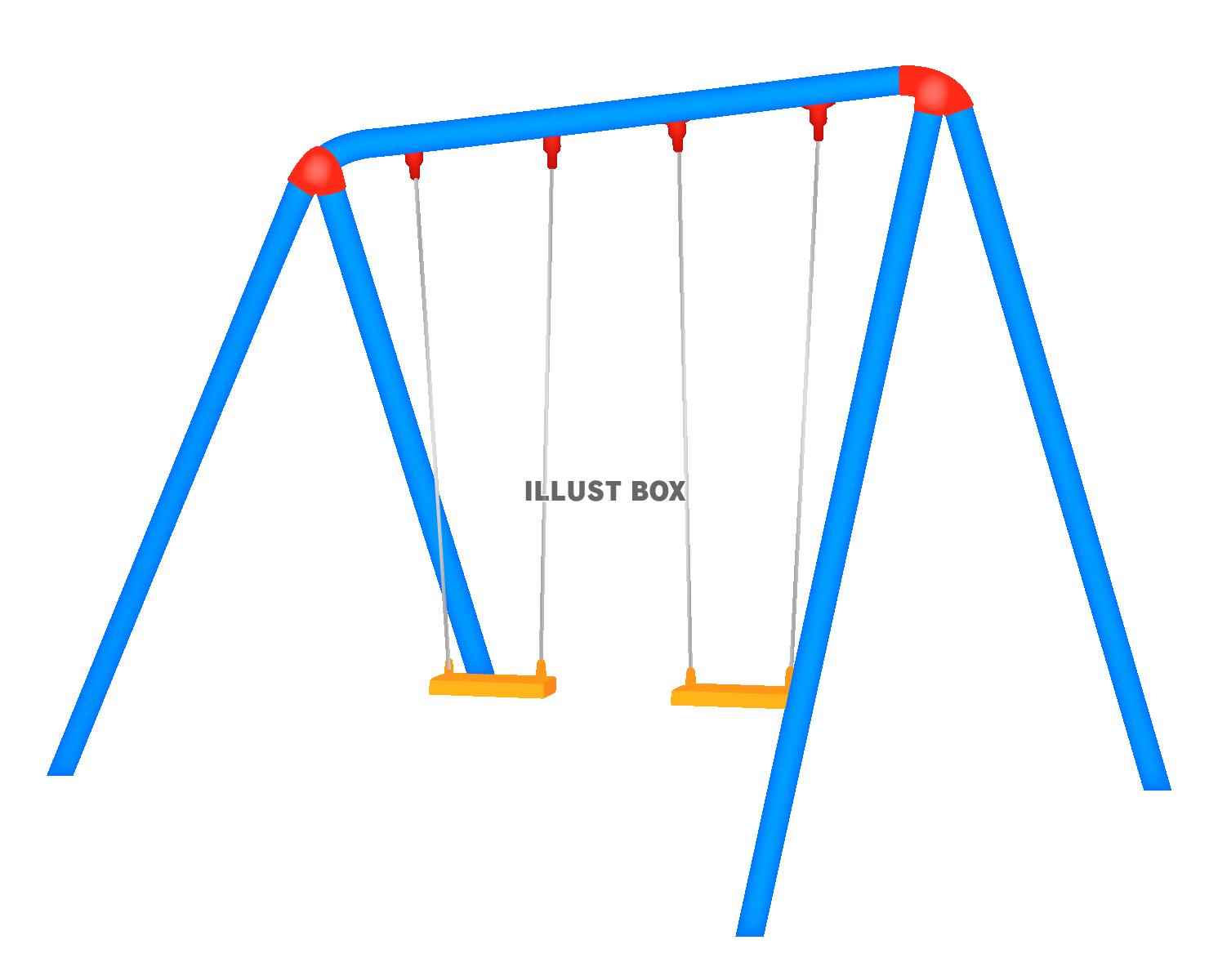 無料イラスト ブランコ