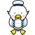 バレーボールを持つカモメ3(png・CSeps）