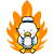 バレーボールを持つカモメ4(png・CSeps）