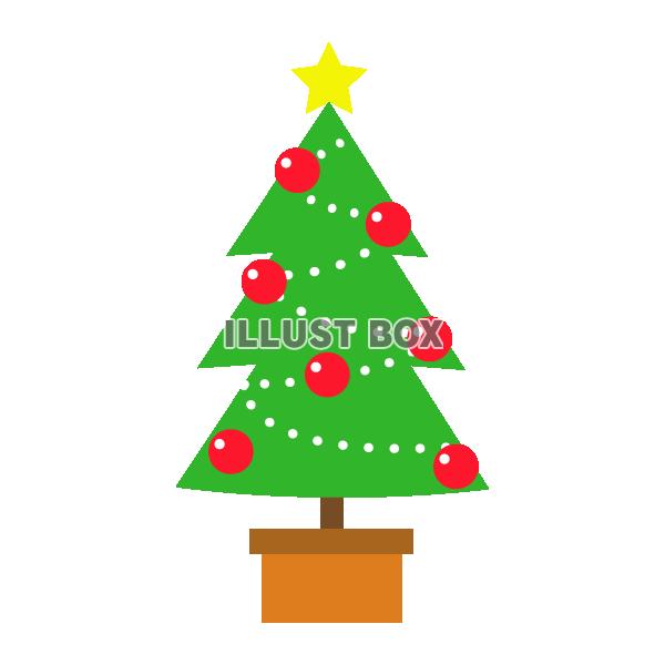 可愛いクリスマスツリー(PNG)１
