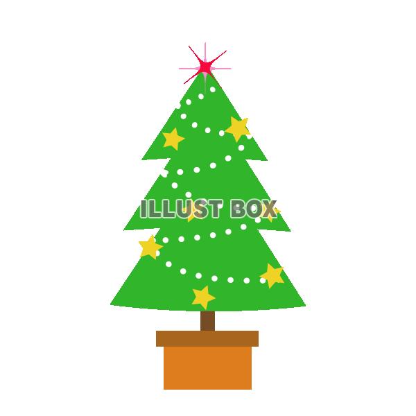 可愛いクリスマスツリー(PNG)２