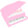 ピンクのピアノ5(png・CSeps）