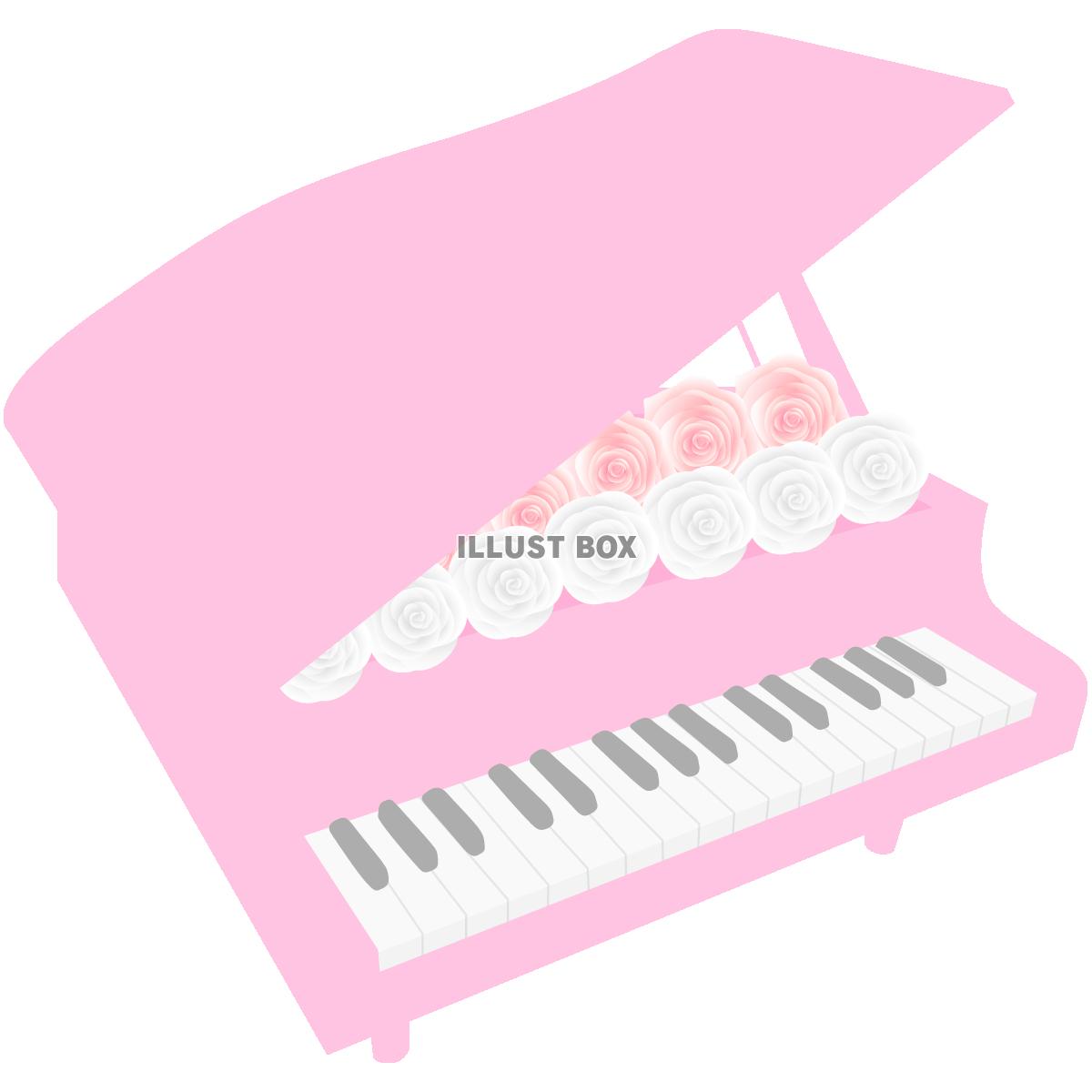 ピンクのピアノ5(png・CSeps）