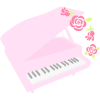 ピンクのピアノ8(png・CSeps）
