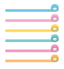 カラーテープ(パステル、ドット)