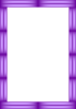 シンプルフレーム1紫