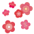 梅の花のイラスト【透過PNG】