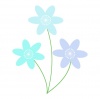 雪割草のイラスト3