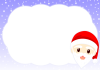 クリスマス　フレーム３【透過PNG】