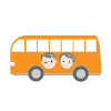 敬老会のバス（PNG）１