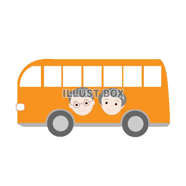 敬老会のバス（PNG）１