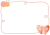 毛糸と手袋のフレーム【透過PNG】